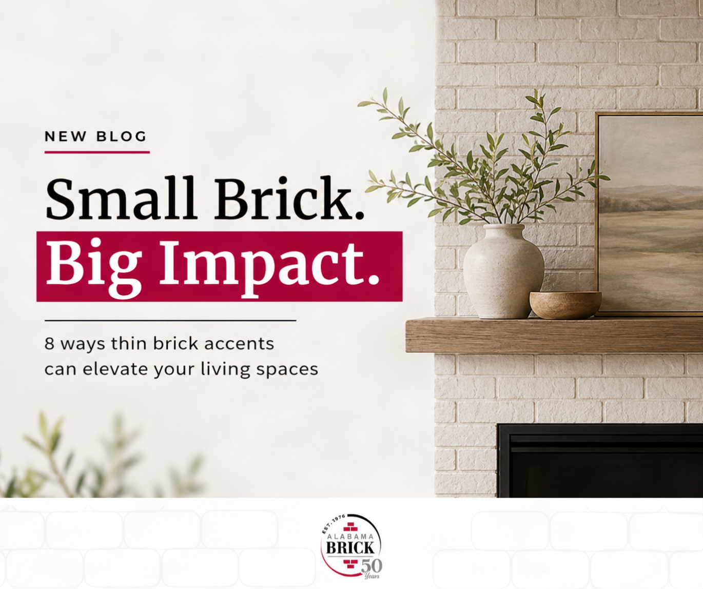 Thin brick accents | Alabama Brick